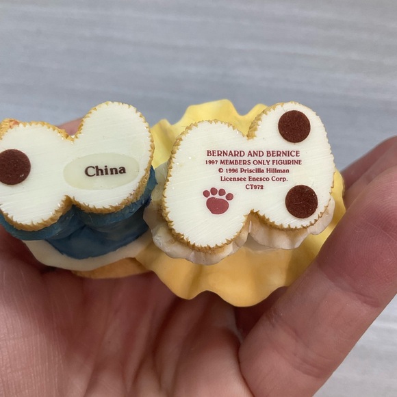 CHERISHED TEDDIES - BERNARD AND BERNICE FIGURINE - Picture 5 of 8